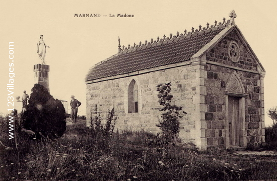 Carte postale de Marnand