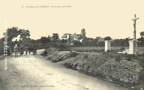 Carte postale de Séné