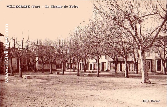 Carte postale de Villecroze