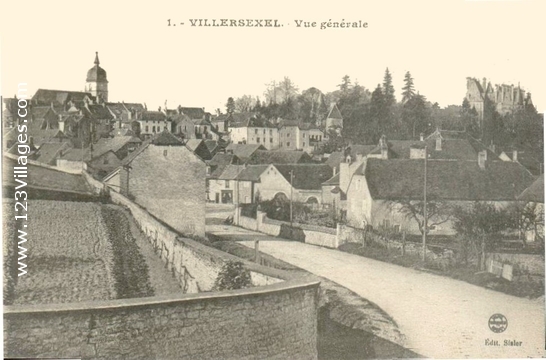 Carte postale de Villersexel