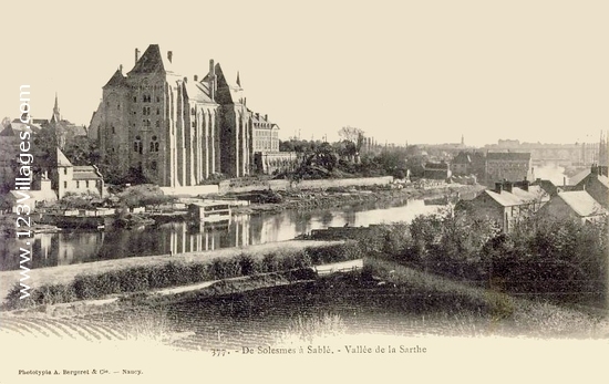 Carte postale de Solesmes