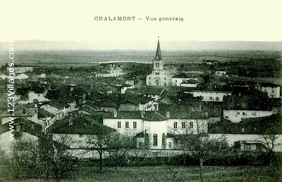 Carte postale de Chalamont