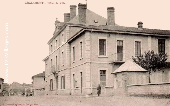 Carte postale de Chalamont