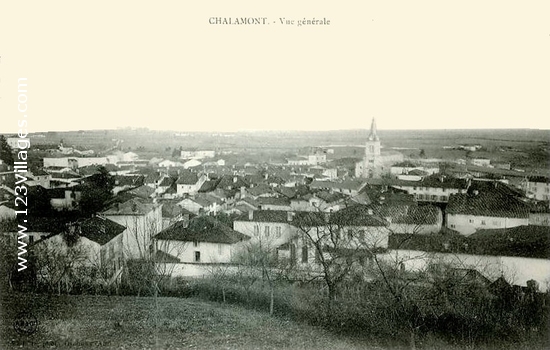 Carte postale de Chalamont