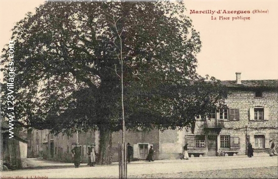 Carte postale de Marcilly-d Azergues