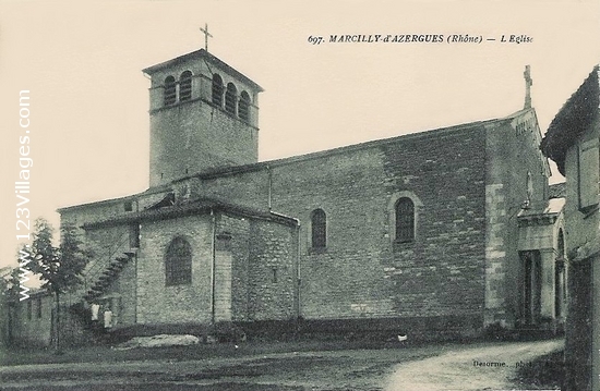 Carte postale de Marcilly-d Azergues