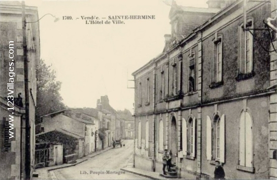 Carte postale de Sainte-Hermine