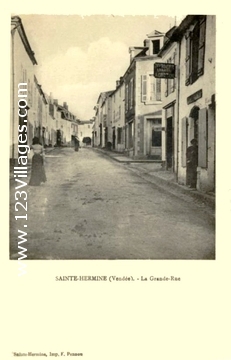 Carte postale de Sainte-Hermine