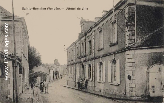 Carte postale de Sainte-Hermine