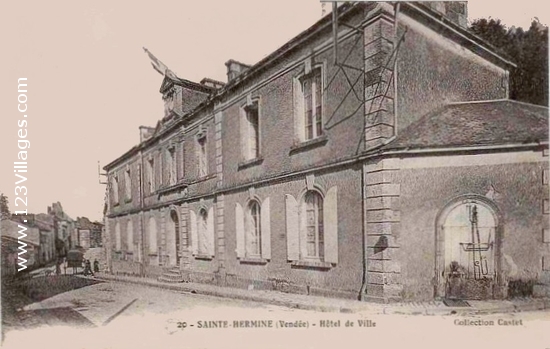 Carte postale de Sainte-Hermine