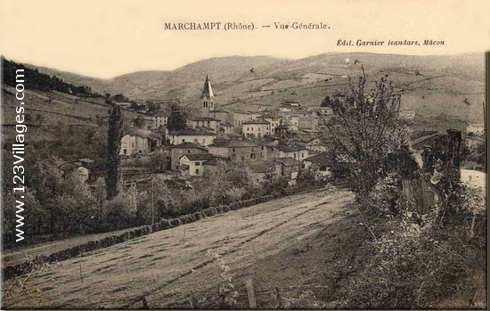 Carte postale de Marchampt