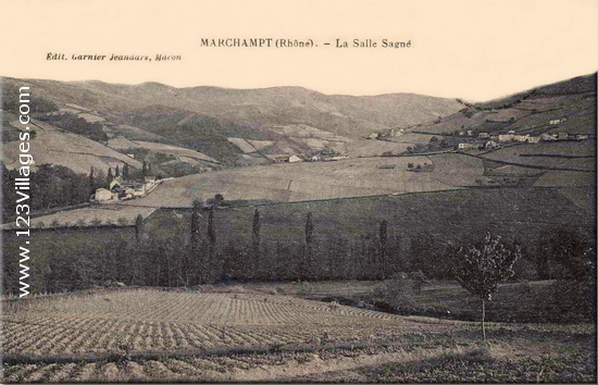 Carte postale de Marchampt