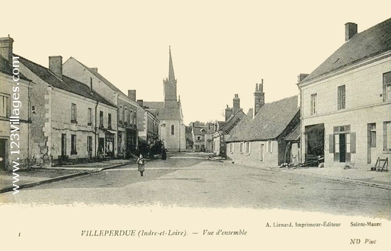 Carte postale de Villeperdue