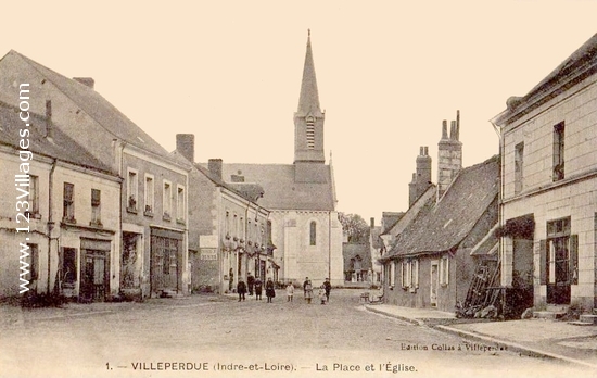 Carte postale de Villeperdue