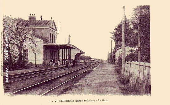 Carte postale de Villeperdue