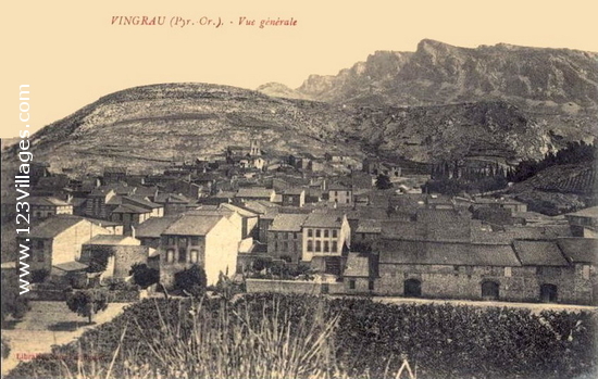 Carte postale de Vingrau