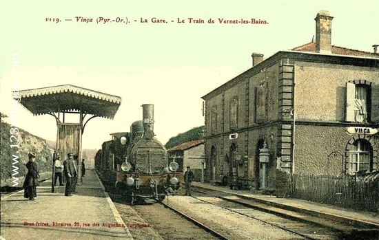 Carte postale de Vinça