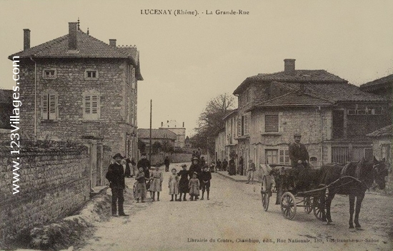 Carte postale de Lucenay