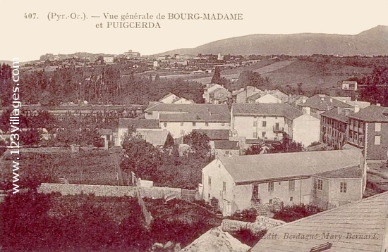 Carte postale de Bourg-Madame