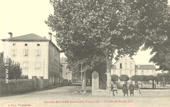 Carte postale de Bourg-Madame