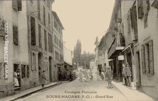 Carte postale de Bourg-Madame