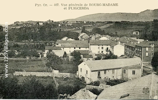 Carte postale de Bourg-Madame