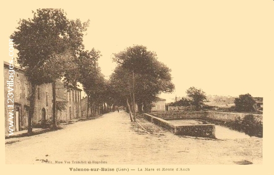 Carte postale de Valence-sur-Baïse