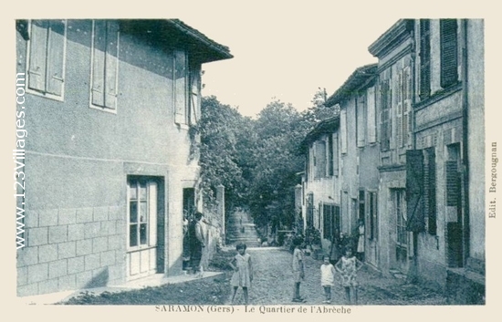 Carte postale de Saramon