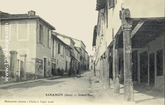 Carte postale de Saramon