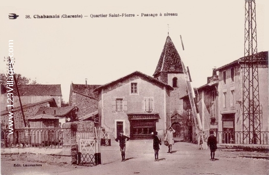 Carte postale de Chabanais