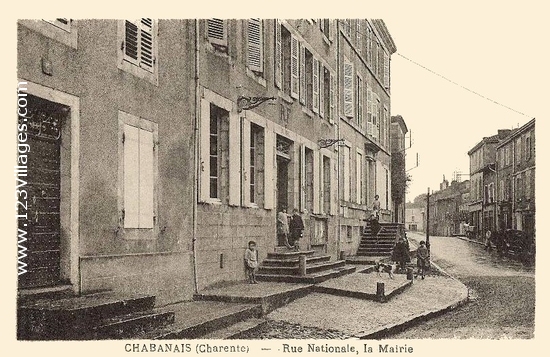 Carte postale de Chabanais