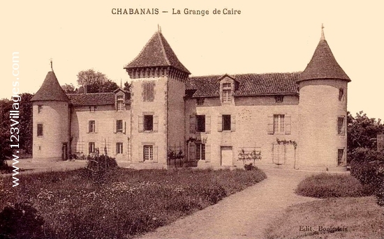 Carte postale de Chabanais