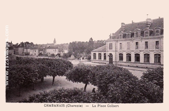 Carte postale de Chabanais