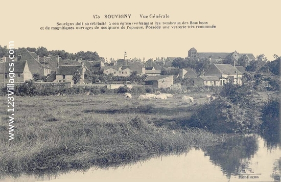 Carte postale de Souvigny