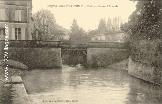 Carte postale de Pont-l Abbé-d Arnoult