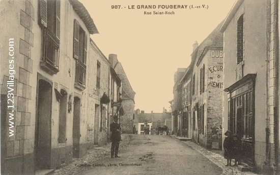 Carte postale de Grand-Fougeray