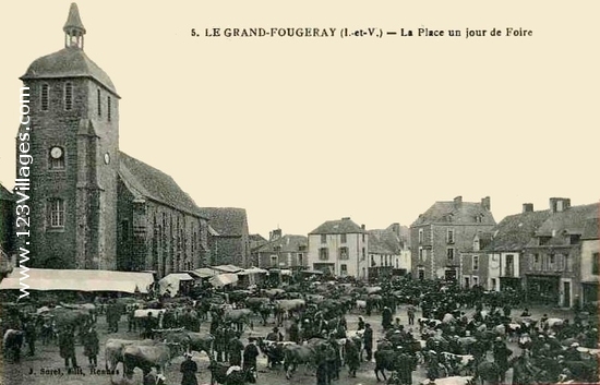 Carte postale de Grand-Fougeray