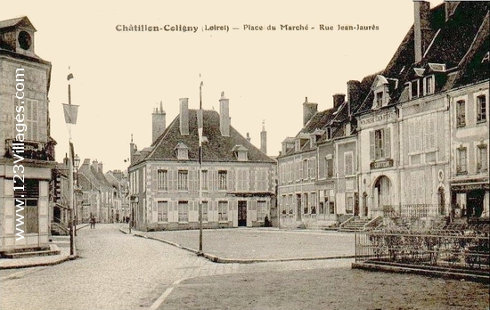 Carte postale de Châtillon-Coligny