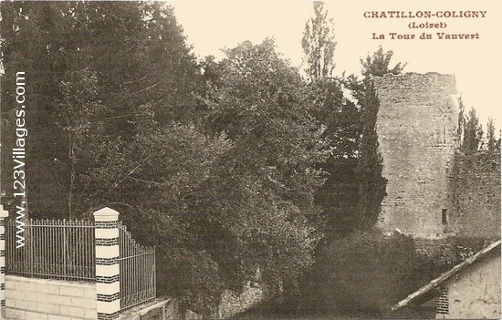 Carte postale de Châtillon-Coligny