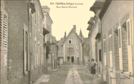 Carte postale de Châtillon-Coligny