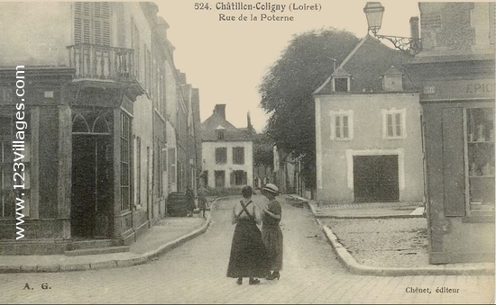 Carte postale de Châtillon-Coligny