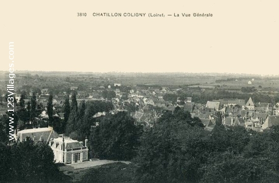 Carte postale de Châtillon-Coligny