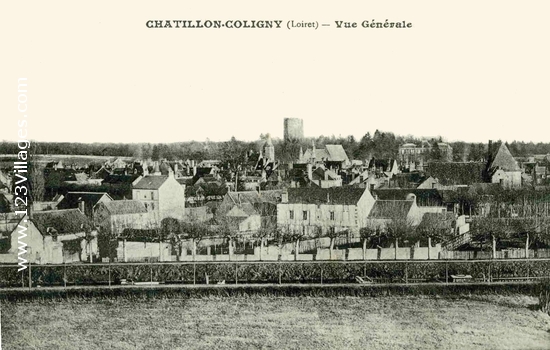 Carte postale de Châtillon-Coligny