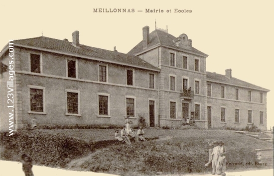 Carte postale de Meillonnas