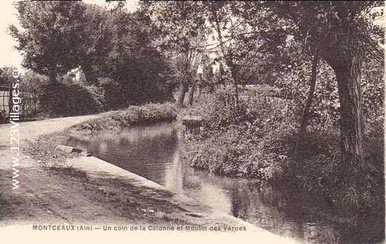 Carte postale de Montceaux