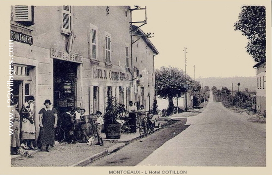 Carte postale de Montceaux