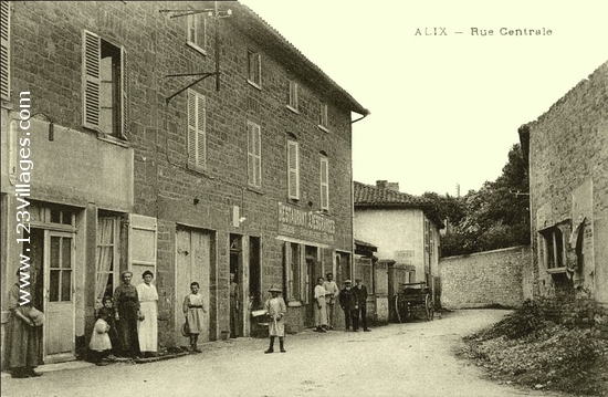 Carte postale de Alix