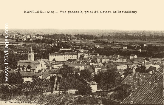 Carte postale de Montluel