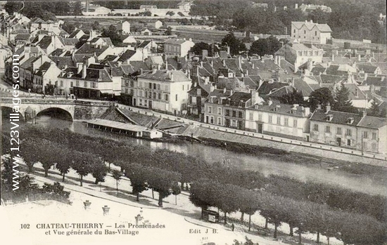 Carte postale de Château-Thierry