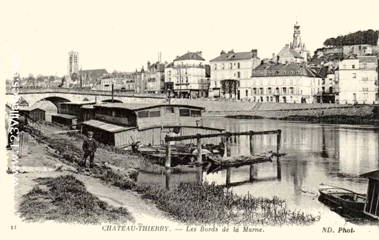 Carte postale de Château-Thierry